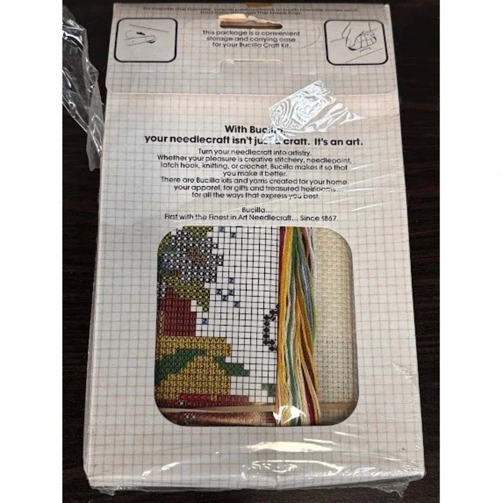 Bucilla Cherry Cookies Counted Cross Stitch Kit 48927 Lisa Scott Mini Picture